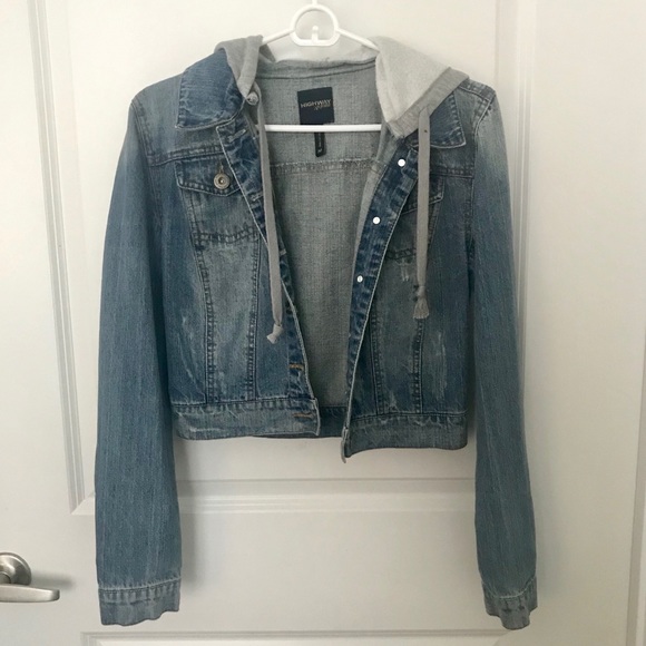highway jeans cropped denim jacket